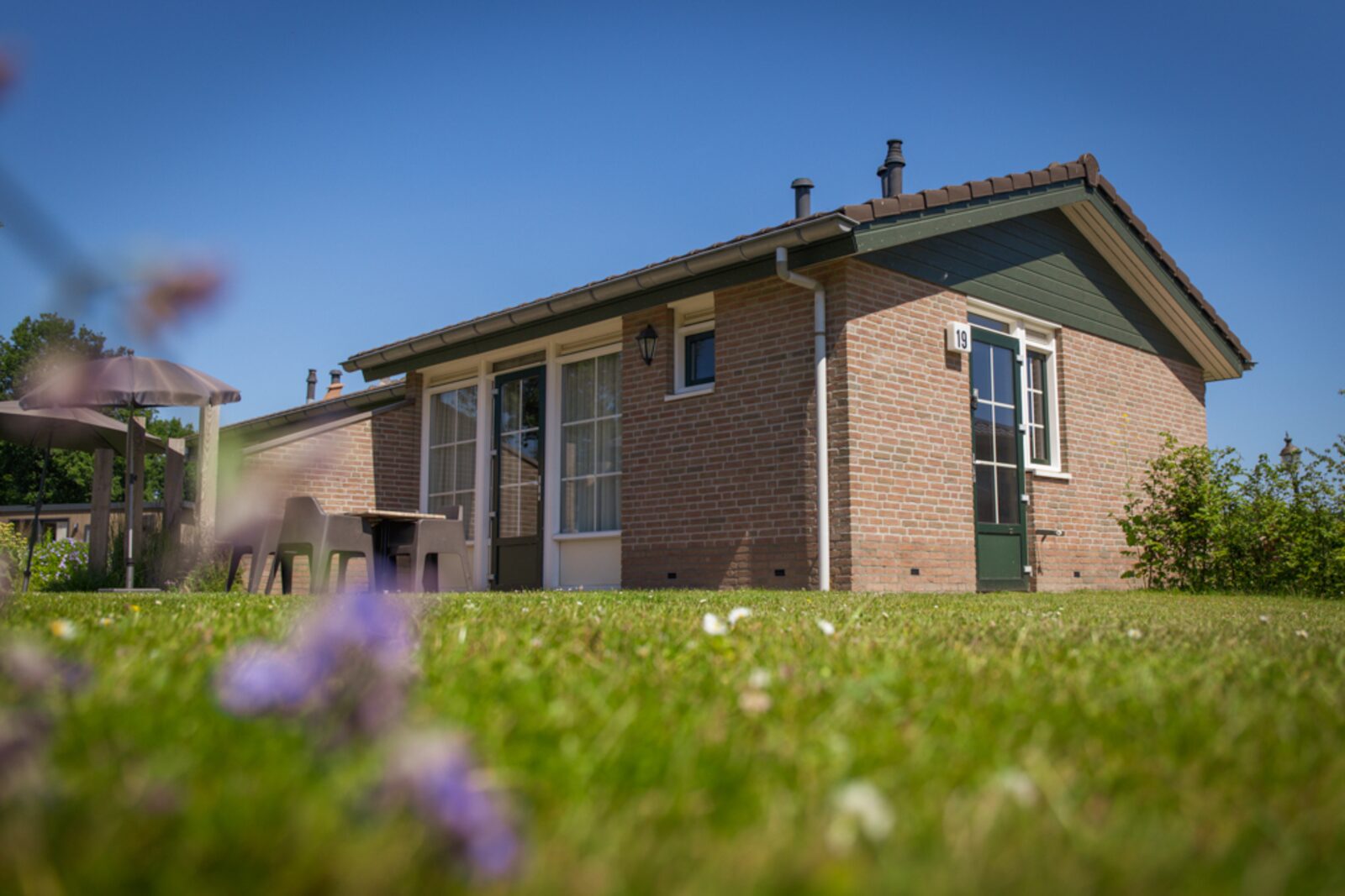 Knus 4-persoons vakantiehuisje op park in Voorthuizen Veluwe