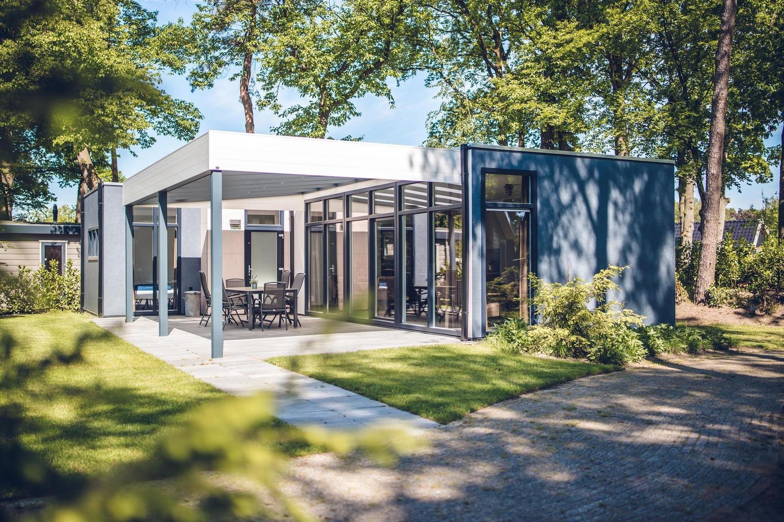 Bosvilla - 6 personen met airco