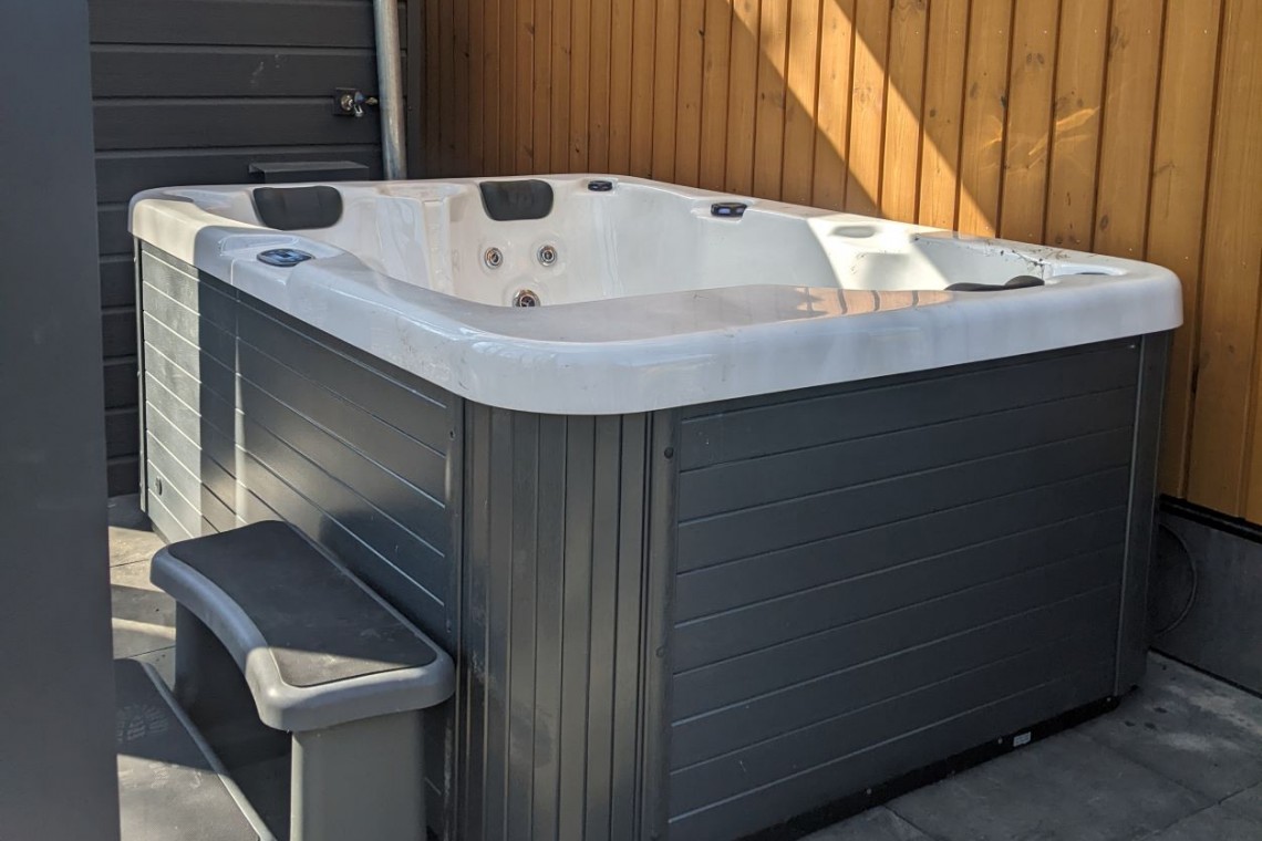 Tiny house met spa voor 2 personen op recreatiepark in Uddel